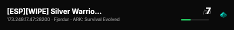 [ESP][WIPE] Silver Warriors (PVE) Eternal/Primal/Prome/Crops - live status badge