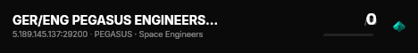GER/ENG PEGASUS ENGINEERS SURVIVAL live status badge