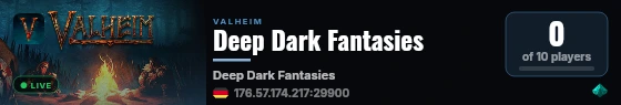 Deep Dark Fantasies live status badge