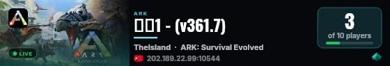 小马1 - (v361.7) live status badge