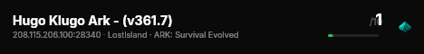 Hugo Klugo Ark - (v361.7) live status badge