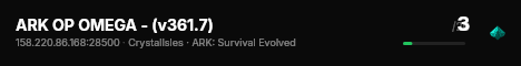 ARK OP OMEGA - (v361.7) live status badge