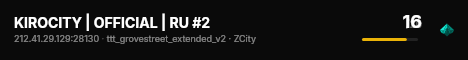 KIROCITY | OFFICIAL | RU #2 live status badge