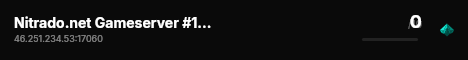 Nitrado.net Gameserver #14608 live status badge