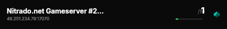 Nitrado.net Gameserver #28551 live status badge