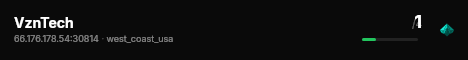 VznTech live status badge