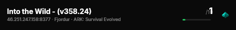 Into the Wild - (v358.24) live status badge
