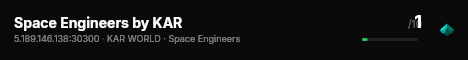 Space Engineers by KAR live status badge