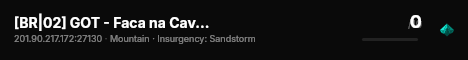 [BR|02] GOT - Faca na Caveira - VANILLA live status badge