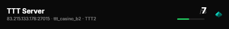 TTT Server live status badge