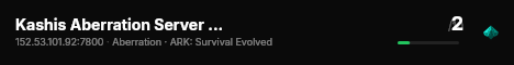 Kashis Aberration Server - (v358.24) live status badge
