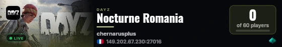 Nocturne Romania live status badge
