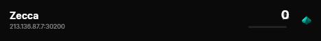 Zecca live status badge