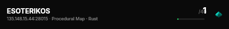 ESOTERIKOS live status badge