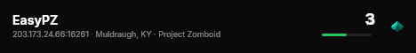 EasyPZ live status badge