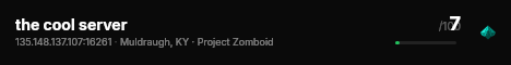 the cool server live status badge