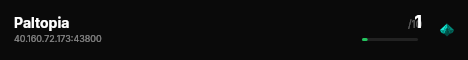 Paltopia live status badge