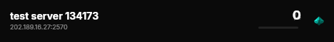 test server 134173 live status badge