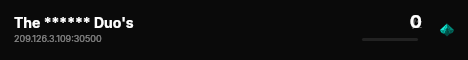 The ****** Duo's live status badge