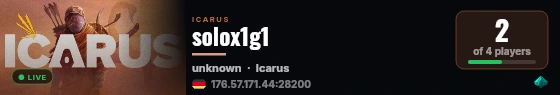 solox1g1 live status badge