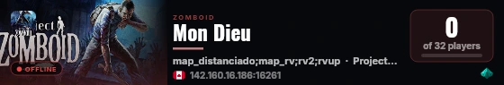 Mon Dieu live status badge