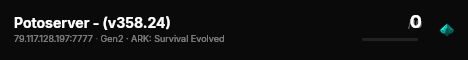 Potoserver - (v358.24) live status badge