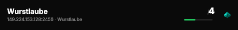 Wurstlaube live status badge