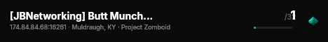 [JBNetworking] Butt Munching Zombies live status badge
