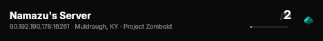Namazu's Server live status badge