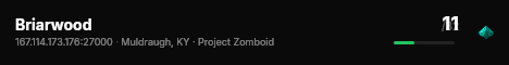 Briarwood live status badge