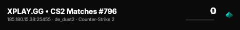 XPLAY.GG • CS2 Matches #796 live status badge