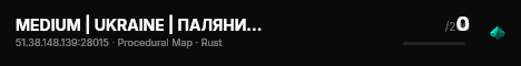 MEDIUM | UKRAINE | ПАЛЯНИЦЯ | WIPE 06.08 | UA | EU live status badge