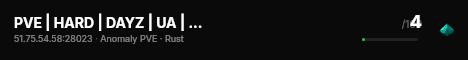 PVE | HARD | DAYZ | UA | EU | ПАЛЯНИЦЯ | STALKER live status badge