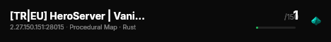 [TR|EU] HeroServer | Vanilla | Monthly BP | 27/7 live status badge