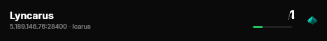 Lyncarus live status badge