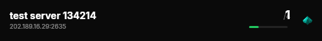 test server 134214 live status badge