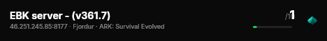 EBK server - (v361.7) live status badge