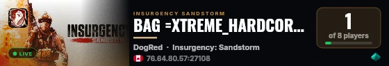 BAG =XTREME_HARDCORE= INFAMY MAPS ONLY WITH MEDICON live status badge