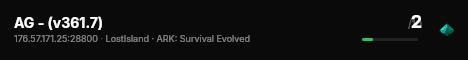AG - (v361.7) live status badge