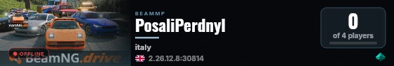 PosaliPerdnyl live status badge