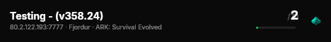 Testing - (v358.24) live status badge