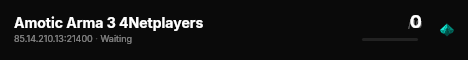 Amotic Arma 3 4Netplayers live status badge