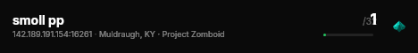 smoll pp live status badge
