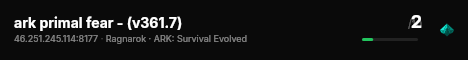 ark primal fear - (v361.7) live status badge