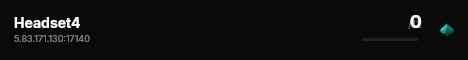 Headset4 live status badge