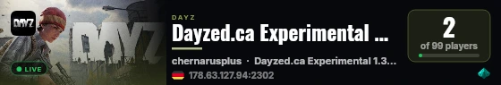 Dayzed.ca Experimental VANILLA 1.30 3x motorbikes! live status badge