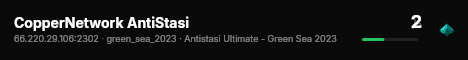 CopperNetwork AntiStasi live status badge
