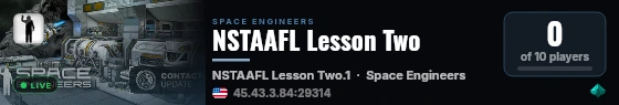 NSTAAFL Lesson Two live status badge