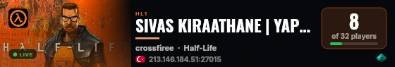 SIVAS KIRAATHANE | YAPI ELEMANLARI GIREMEZ live status badge