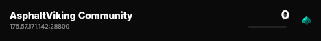 AsphaltViking Community live status badge